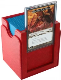 3. Gamegenic: Squire PLUS 100+ XL - Pudełko na Karty - Red